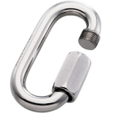 Maillon Rapide - Oval lang Schraubglied Small Oval GO 8mm, verzinkt, 32 kN